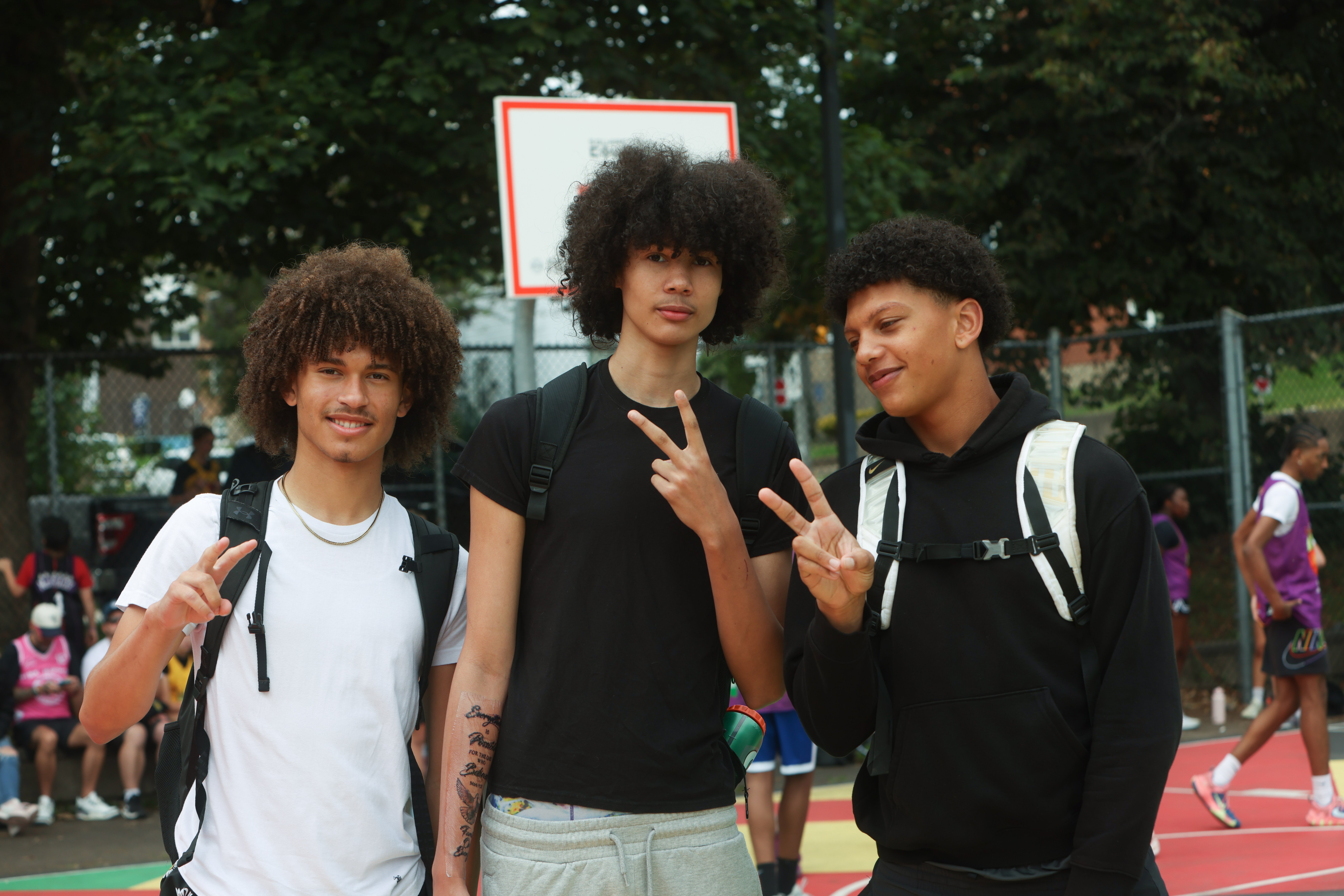 Young players at The Crown