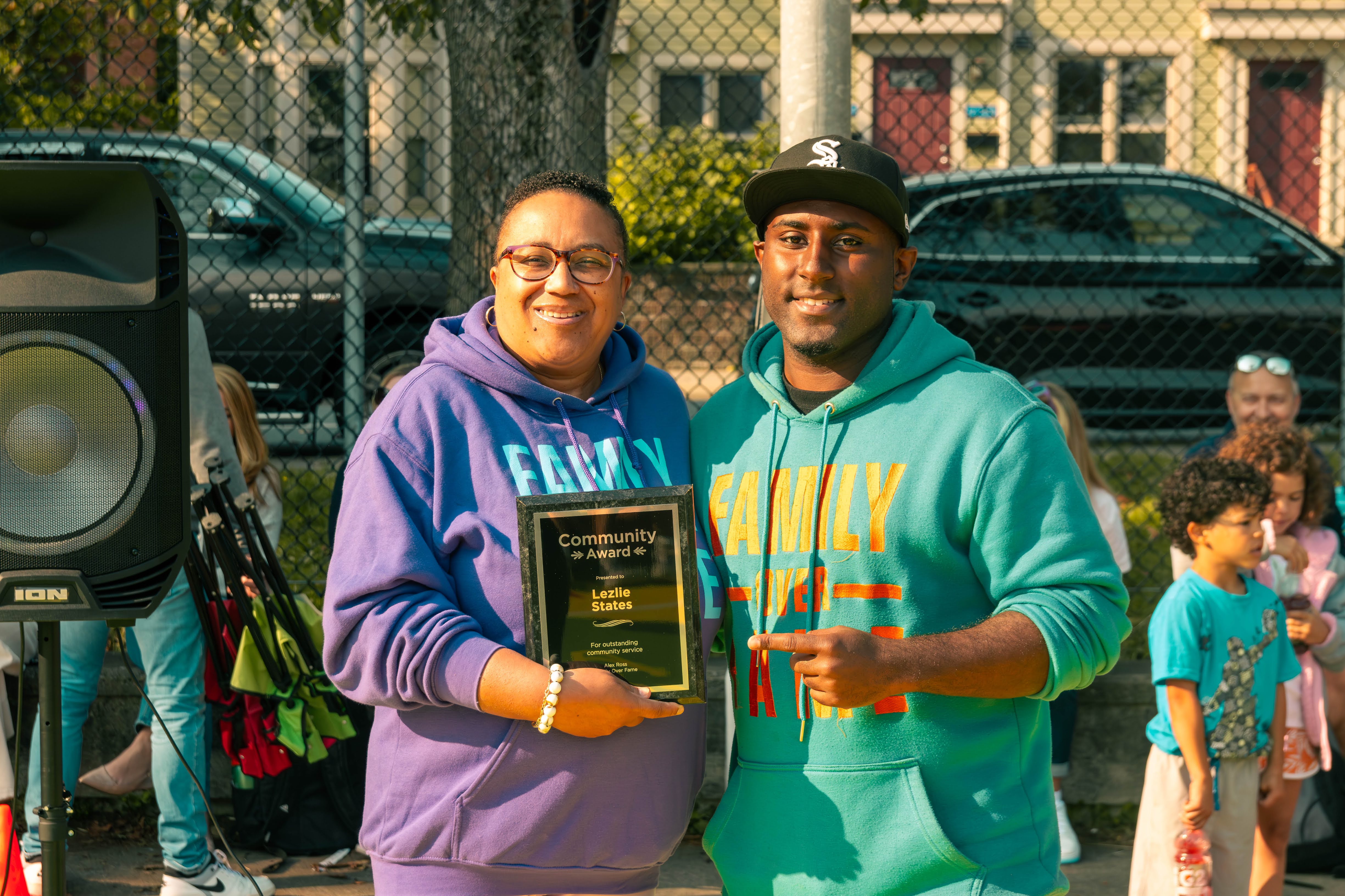 Community Award presentation